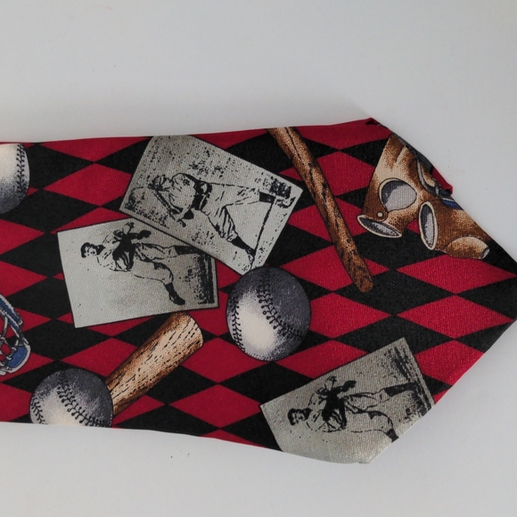 American Sports Baseball Tie - Picture 2 of 5